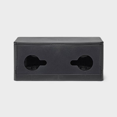 Cable Management Box - dealworthy Black
