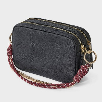 Sport Cord Bag Charm - Universal Thread Burgundy