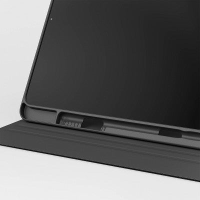 iPad Air 13 (2024) Case - heyday Black Saffiano