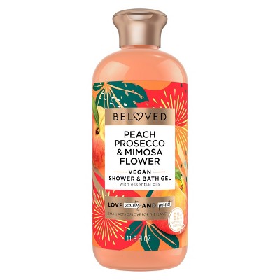 Beloved Peach Prosecco & Mimosa Flower Shower & Bath Gel 11.8oz