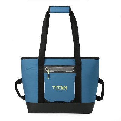 Titan by Arctic Zone 30Cans/20 qt Insulated Cooler Tote - Marine Blue