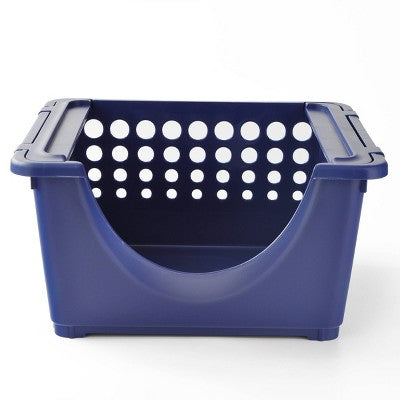 Stackable Bin Blue - Bullseye's Playground