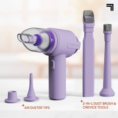 Sharper Image Cordless Handheld Vacuum and Blower Purple