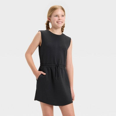 Girls' Airy SleekDress - All In Motion Black XS