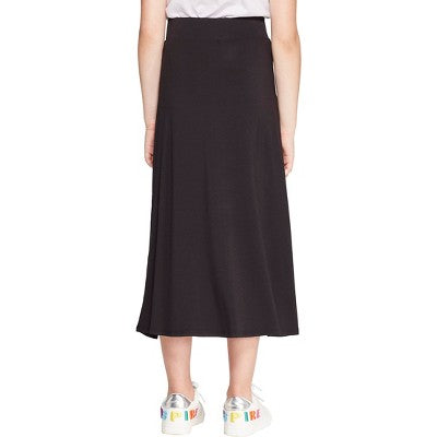 Girls' Maxi Skirt Black XS Midweight