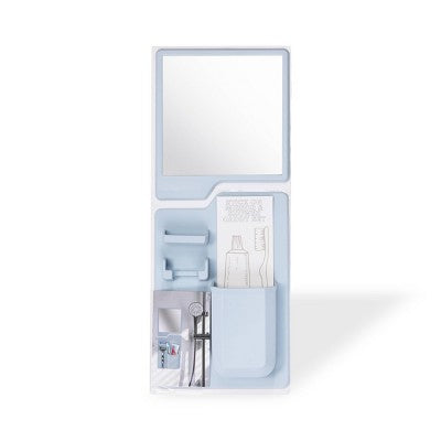 Shower Mirror Blue - Bullseye's Playground