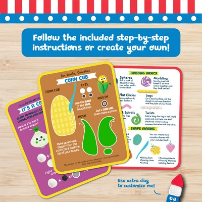 Chuckle & Roar Summer Food 1 Hotdog Whoa Dough Mini Creators