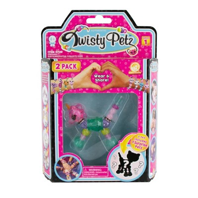 Twisty Petz 2pk Minty Mist Unicorn: Jewelry Accessories, Charms