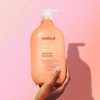 Method Body Wash - Island Mist - 28 fl oz: Paraben-Free, Phthalate-Free, Animal By-Product-Free, For Normal Skin