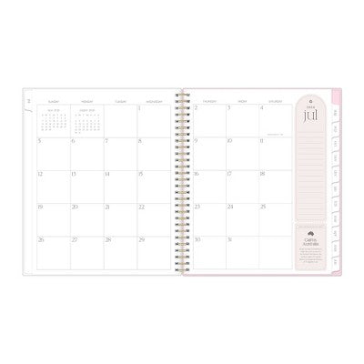 Rhi James for Blue Sky 24 Month Planner Wirebound 8"x10" Clear Multi Cover - Dot