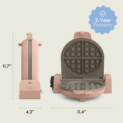 bella Flip and Store Waffle Maker Blossom
