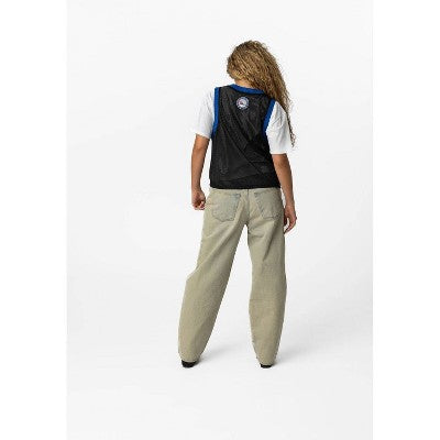 NBA Philadelphia 76ers Women's White Crop Jersey - M