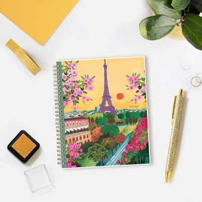Rhi James for Blue Sky Weekly/Monthly Planner 15 Month Wirebound 7"x9" Clear Multi Cover - Paris