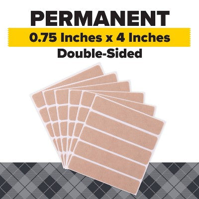 Scotch Permanent Fabric Tape 180'' 30ct Clear: Hemming & Upholstery Tape, 0.75" Width, 180" Length, Masking Tape