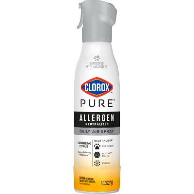 Clorox PURE Allergen Neutralizer Daily Air Spray Air Fresheners Energizing Citrus - 8oz