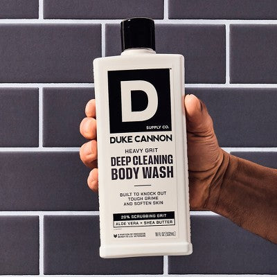 Duke Cannon Supply Co. Heavy Grit Deep Cleaning Men's Body Wash - 18 fl oz
