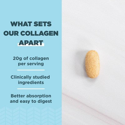 Ancient Nutrition Collagen Peptide Tablets - 30ct