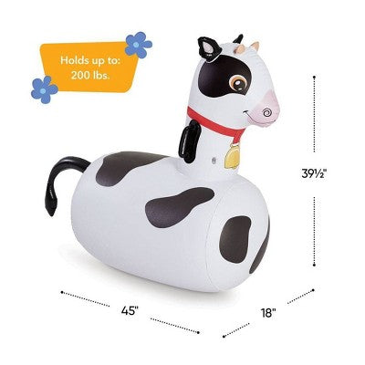 HearthSong Hop N Go Soft Play Equipment - Cow