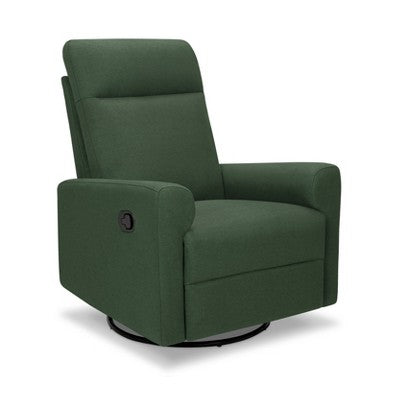 DaVinci Erin Press-Back Recliner and Swivel Glider - Pine Green (LOCAL PICKUP ONLY)