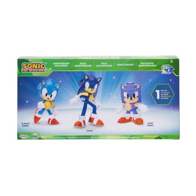 Sonic 35th Anniversary 4" Action Figure - 3 Pack