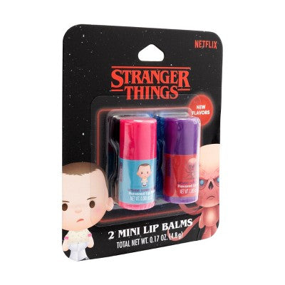 Stranger Things Mini Flavored Lip Balm - 0.25oz/2pk