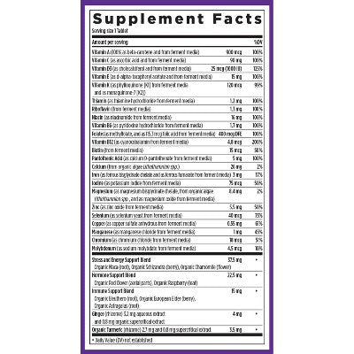 New Chapter Women's Multivitamin, Every Woman's One Daily for Immune, Beauty + Energy Support Tablets - 30ct