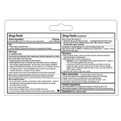 Miconazole Vaginal Antifungal Cream 7 day Treatment - 1.5oz - up&up