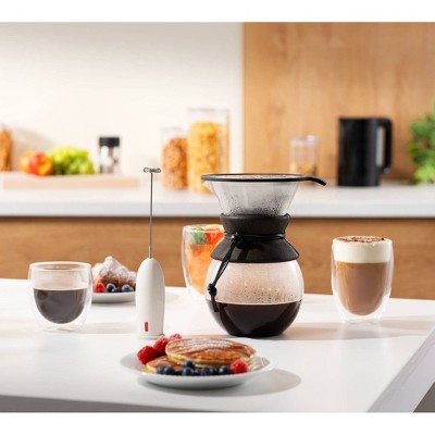Bodum Schiuma Milk Frother - White