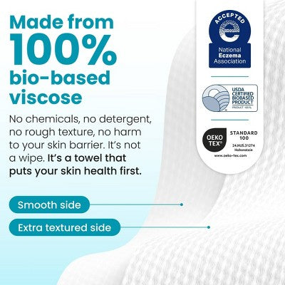 Clean Skin Club Clean Towels Blemish Control - XL - 50ct