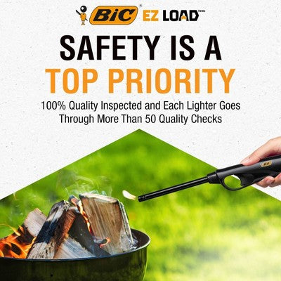 BIC EZ LOAD Reloadable Multi-Purpose Lighter