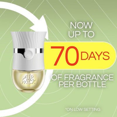 Air Wick Vibrant Plug-in Scented Oil Air Freshener Refills - Cherry Blossom & Raspberry - 4pk