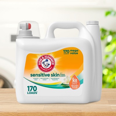 Arm & Hammer Sensitive Skin Plus Liquid Laundry Detergent - 170 fl oz