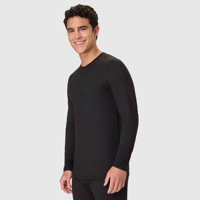 Hanes Men's Thermal Long Sleeve Performance Shirt - Black M