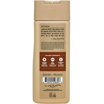 DR. SQUATCH Shampoo - Wood Barrel Bourbon - 11 fl oz