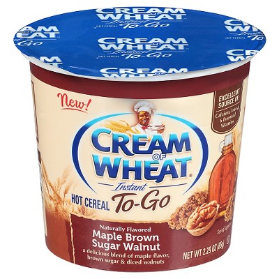 Cream Of Wheat Maple Brown Sugar Walnut Instant Hot Cereal - 2.29oz