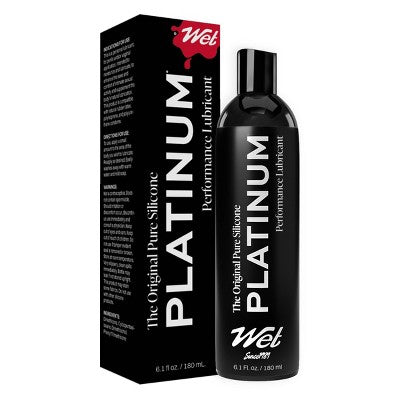 Wet Platinum Pure Silicone Lubricant - 6.1oz