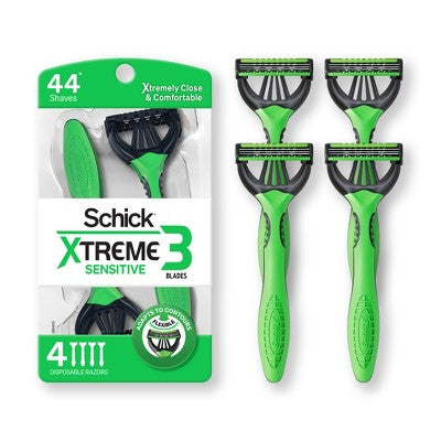 Schick Xtreme 3 Sensitive Razor - 4ct