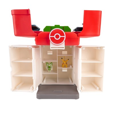 Pokemon Play 'N' Display Case with Pikachu & Sprigatito Action Figure