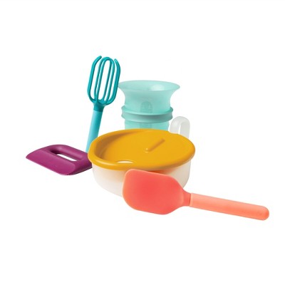 Boon Intro Toddler Food Prep Tools - 5pk: BPA-Free, Includes Chopper, Bowl, Whisk, Egg Cracker