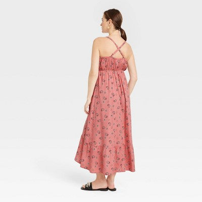 Hi-Lo Maternity Dress - Isabel Maternity Pink M