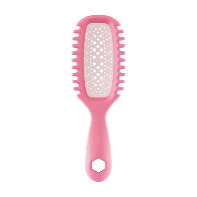 UNbrush Curl Hair Brush - Coral Pink: Detangling Brush, Nylon Bristles