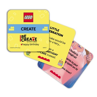 Ameet LEGO ReCreate Activity Cards - Happy Birthday