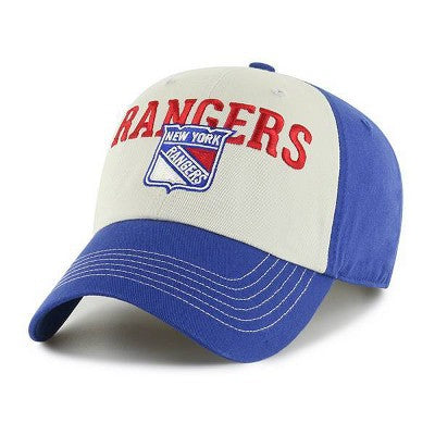 NHL New York Rangers Sprague Hat: Cotton Adjustable Baseball Cap