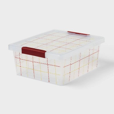 Medium Latching Christmas Storage Box - Brightroom (LOCAL PICKUP ONLY)