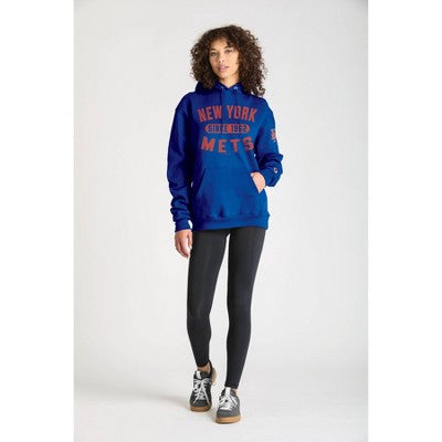 MLB New York Mets Men's Champion Hooded Sweatshirt - L
