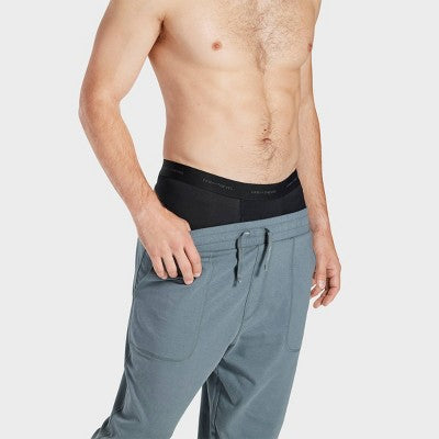 Pair of Thieves Men's Quick Dry Long Leg Boxer Briefs 3pk - Black M