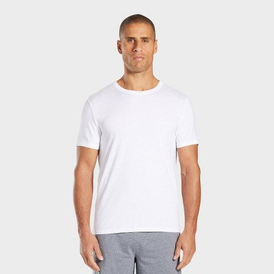 Pair of Thieves Men's 3pk SuperiAir Cotton Crew Neck Undershirt - White M: Tagless, Jersey,