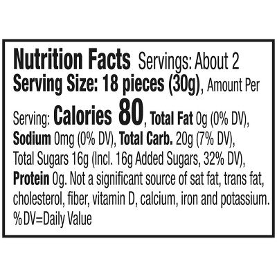 Nerds Big Chewy Filled Christmas Candy Cane - 2.36oz