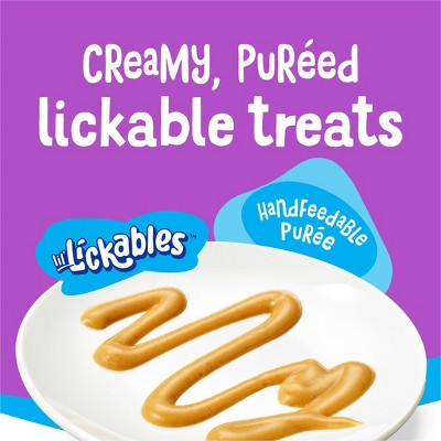 Friskies Tuna Flavor lil' Lickable Cat Treats - 2oz/4ct
