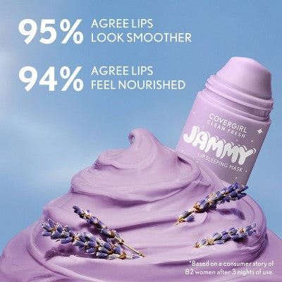 COVERGIRL Clean Fresh Jammy Mask - 10 - Whipped Lavender - 0.24oz